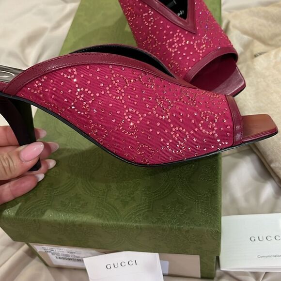 Gucci sandals with crystals - Picture 2 of 7
